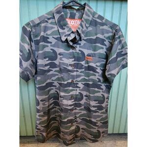 Dixxon Flannel Co Shirt Boys Kids Small The‎ Freebird Camouflage Short Sleeve